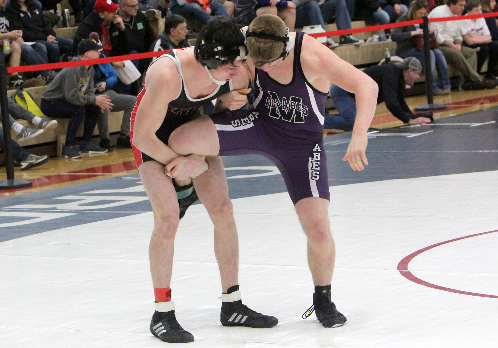 Division 1 wrestling regional at Chippewa Falls 2-9-19